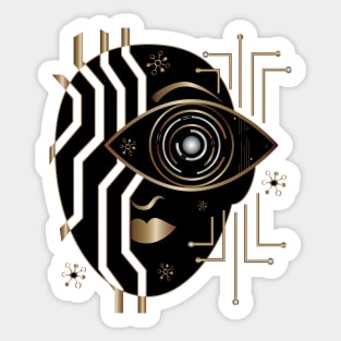 Artificial intelligence ai Sticker